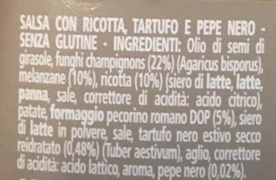 Tigullio Gran Pesto Ricotta, Tartufo E Pepe Nero