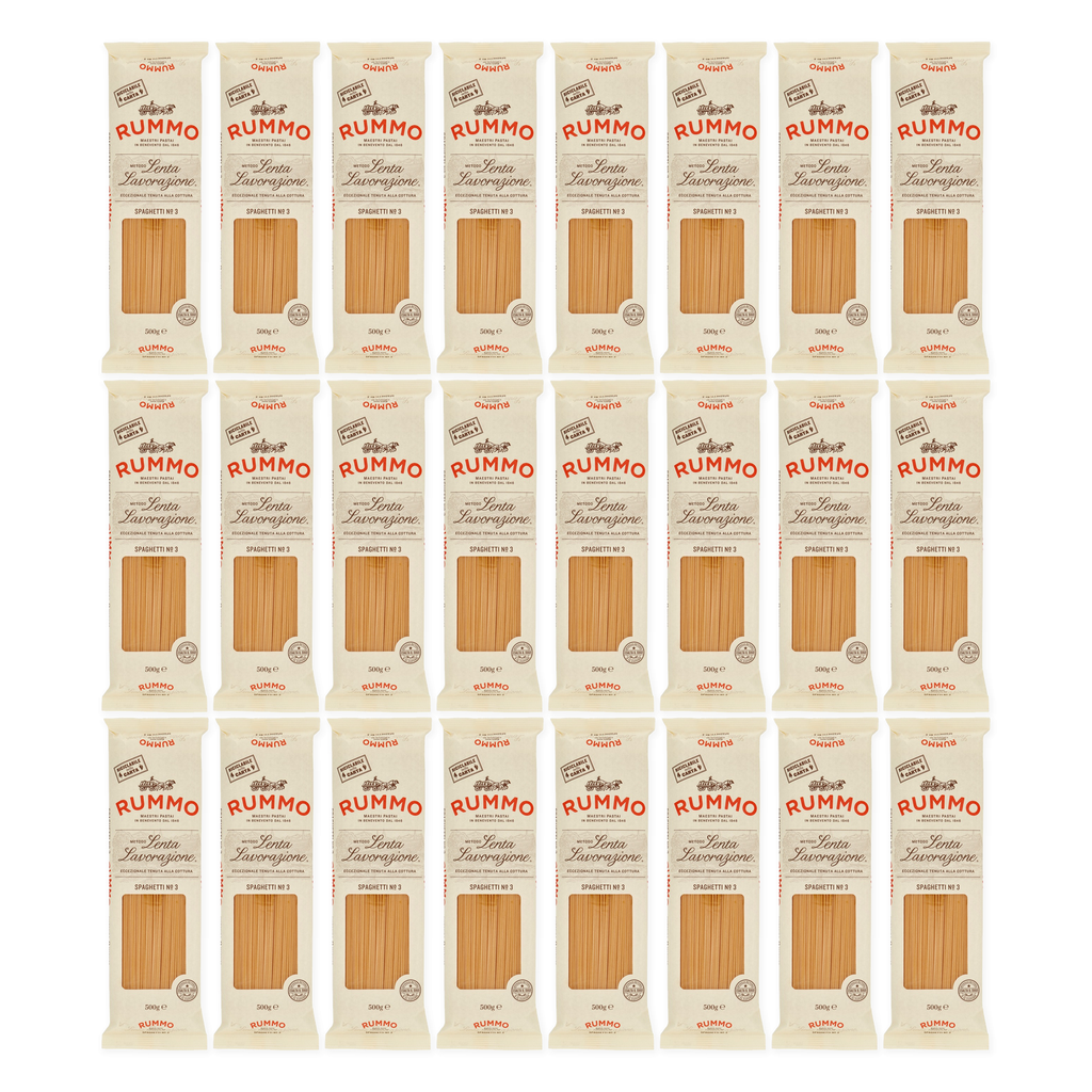 Spaghetti N.3 mit Bronzebeschichtung | 24x500g | Rummo