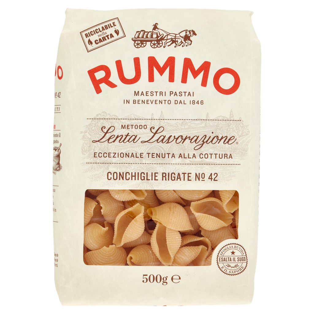 Conchiglie Rigate N.42 | 500g | Rummo 
