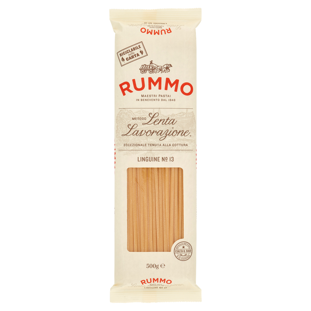  Linguine N.13 mit Bronzebeschichtung | 500g | Rummo 