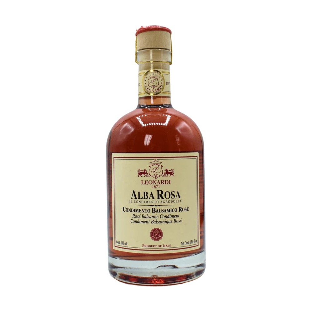 Condimento Balsamico Rose Alba Rosa | 500ml | Leonardi 