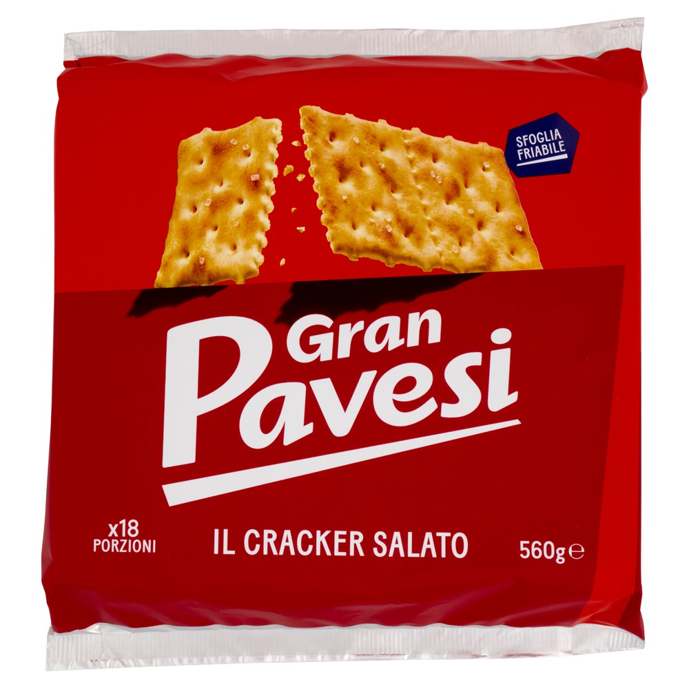 Kracker gesalzen | 560g | Pavesi