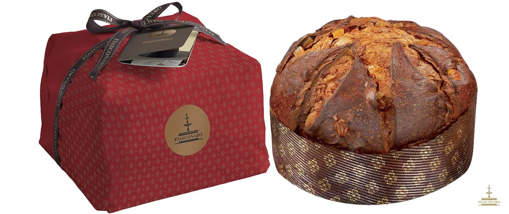 Panettone "Tradizionale" mit kandierten Orangenwürfeln und Rosinen | 750g | Fiasconaro