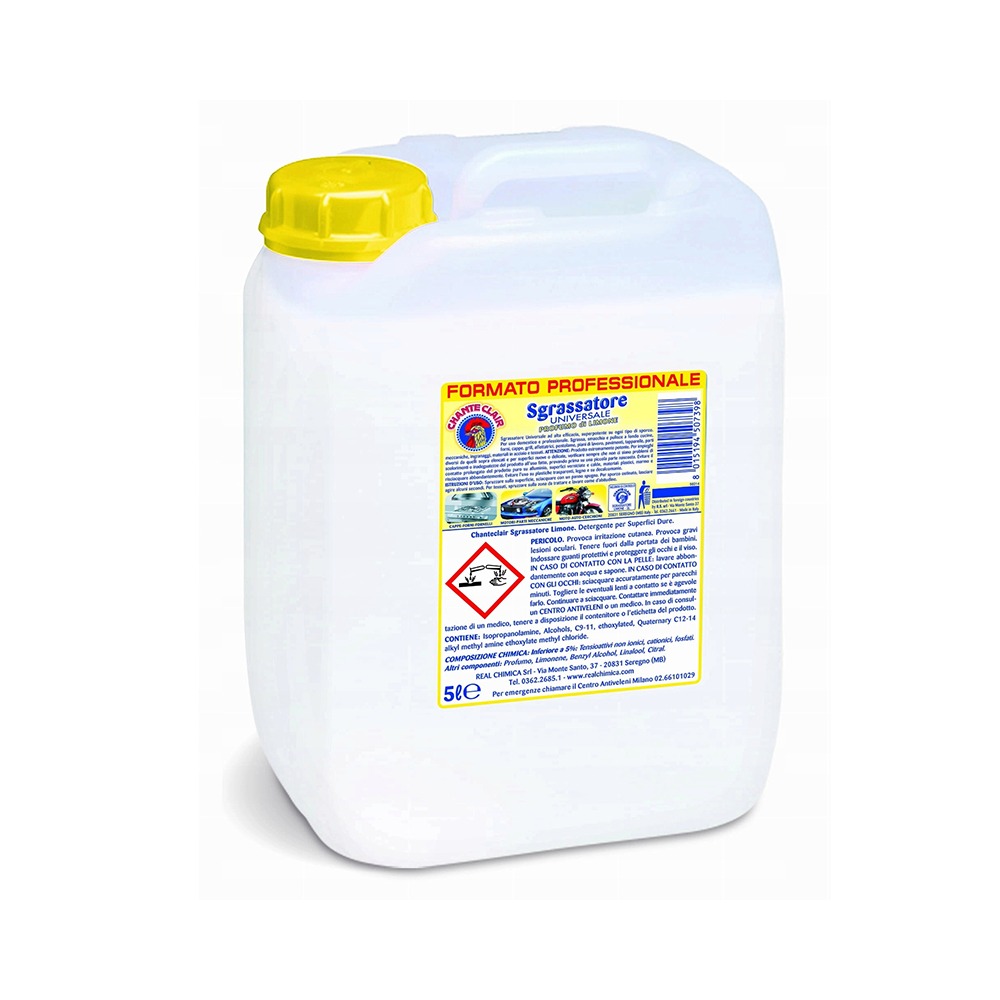 Allzweckreiniger Sgrassatore Zitronenduft | 5L | Chante Clair 