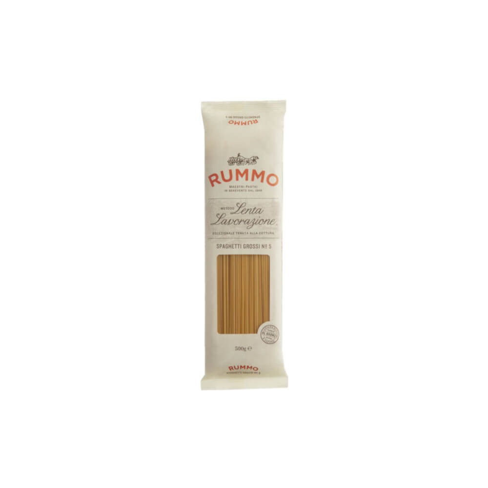 Spaghetti Grossi N.5 mit Bronzebeschichtung | 500g | Rummo