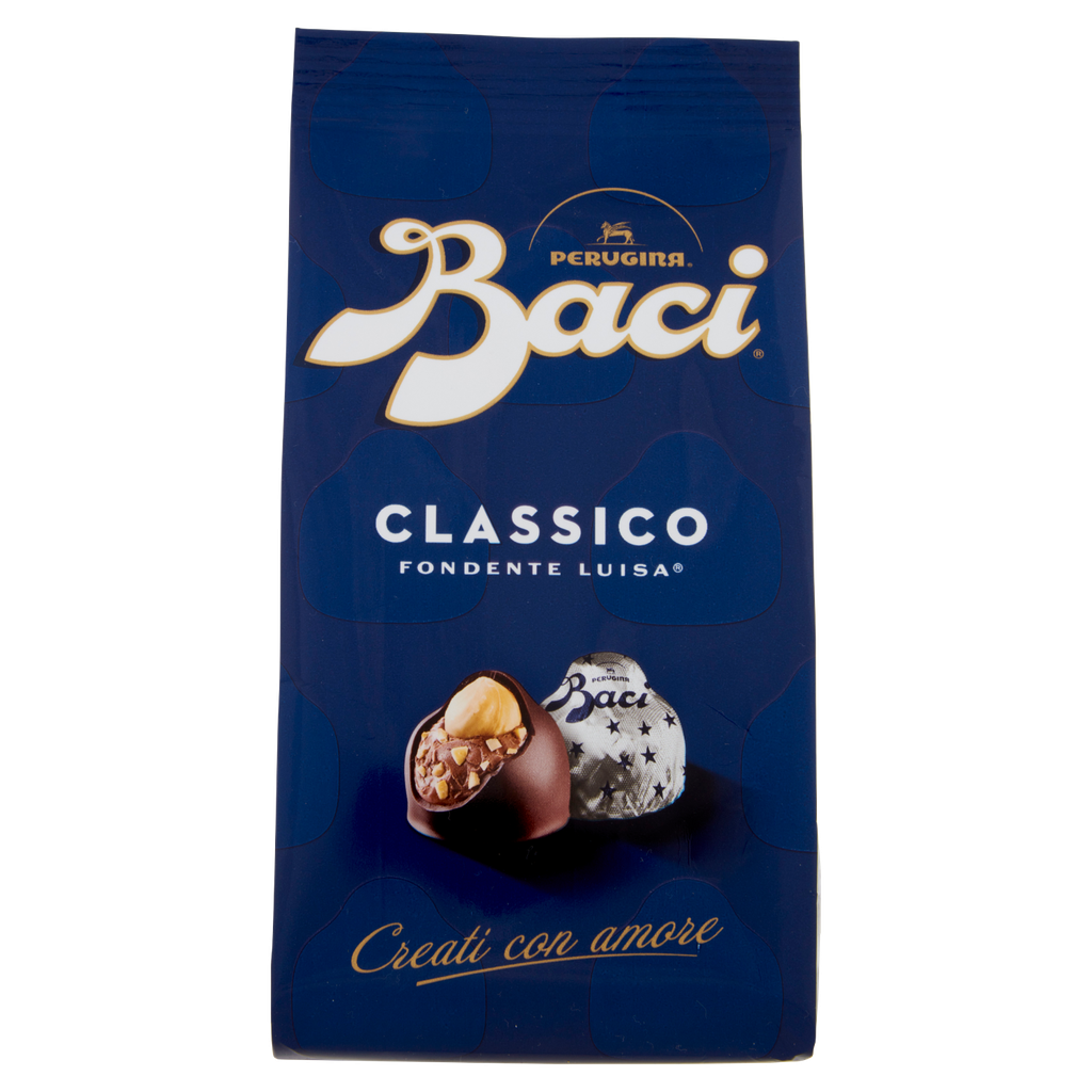 Pralinen mit dunkler Schokolade und Haselnussfüllung | 125g | Baci Perugina