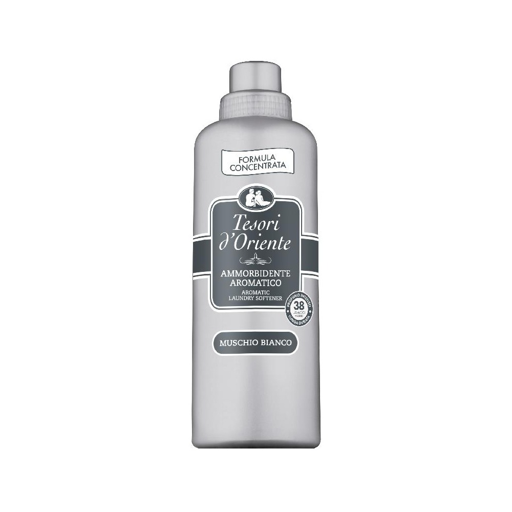 Weichspülerkonzentrat Muschio Bianco, Weißer Moschus 38 Wäschen | 760ml | Tesori d'Oriente