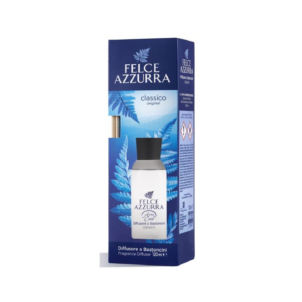 Raumduft Defusor mit Sticks | 120ml | Felce Azzurra
