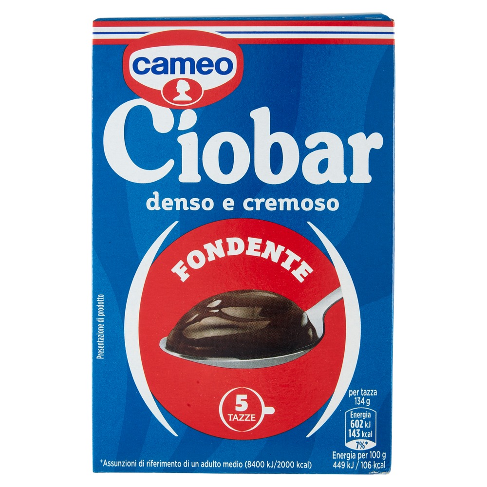 Ciobar Trinkschokolade Fondente | 5 Tassen | Cameo