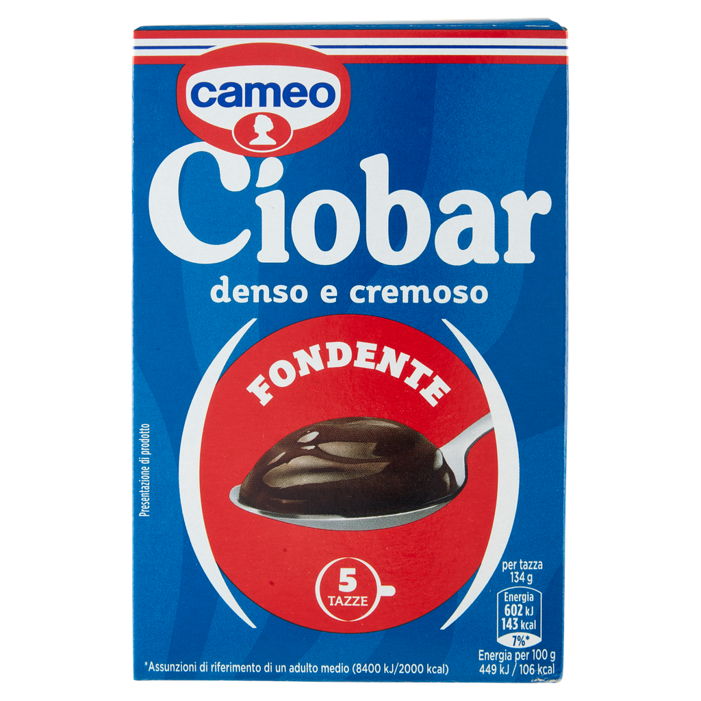 Ciobar Trinkschokolade Fondente | 5 Tassen | Cameo