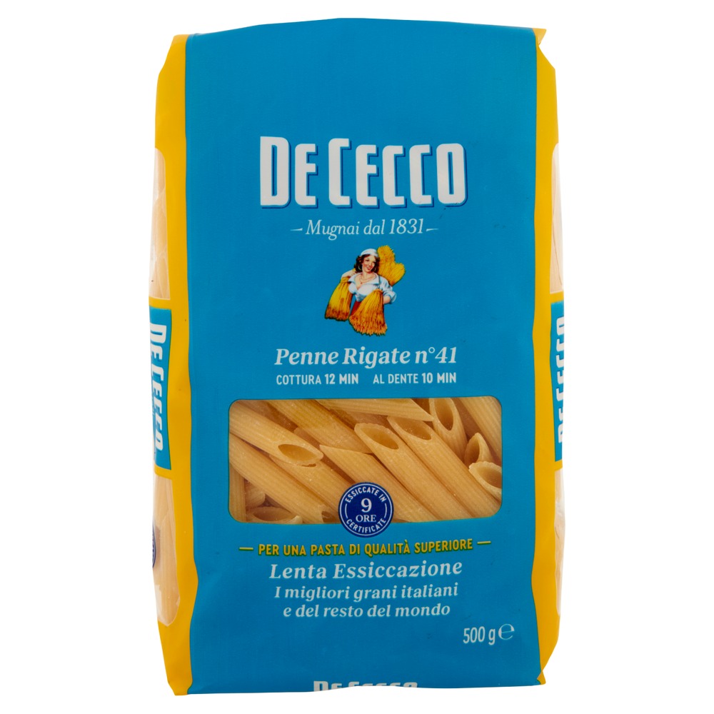 Penne Rigate N. 41 | 500g | De Cecco
