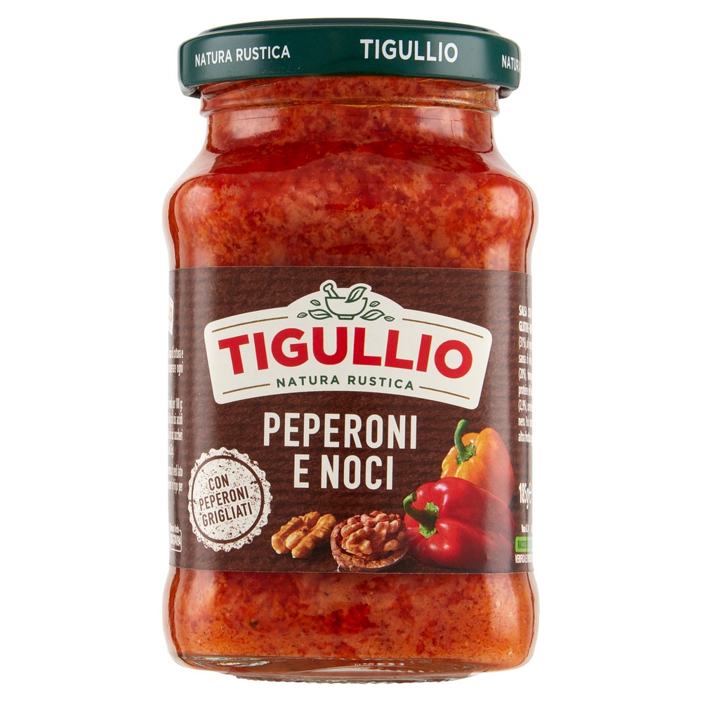 Pesto Paprika und Walnuss | 185g | Tigullio