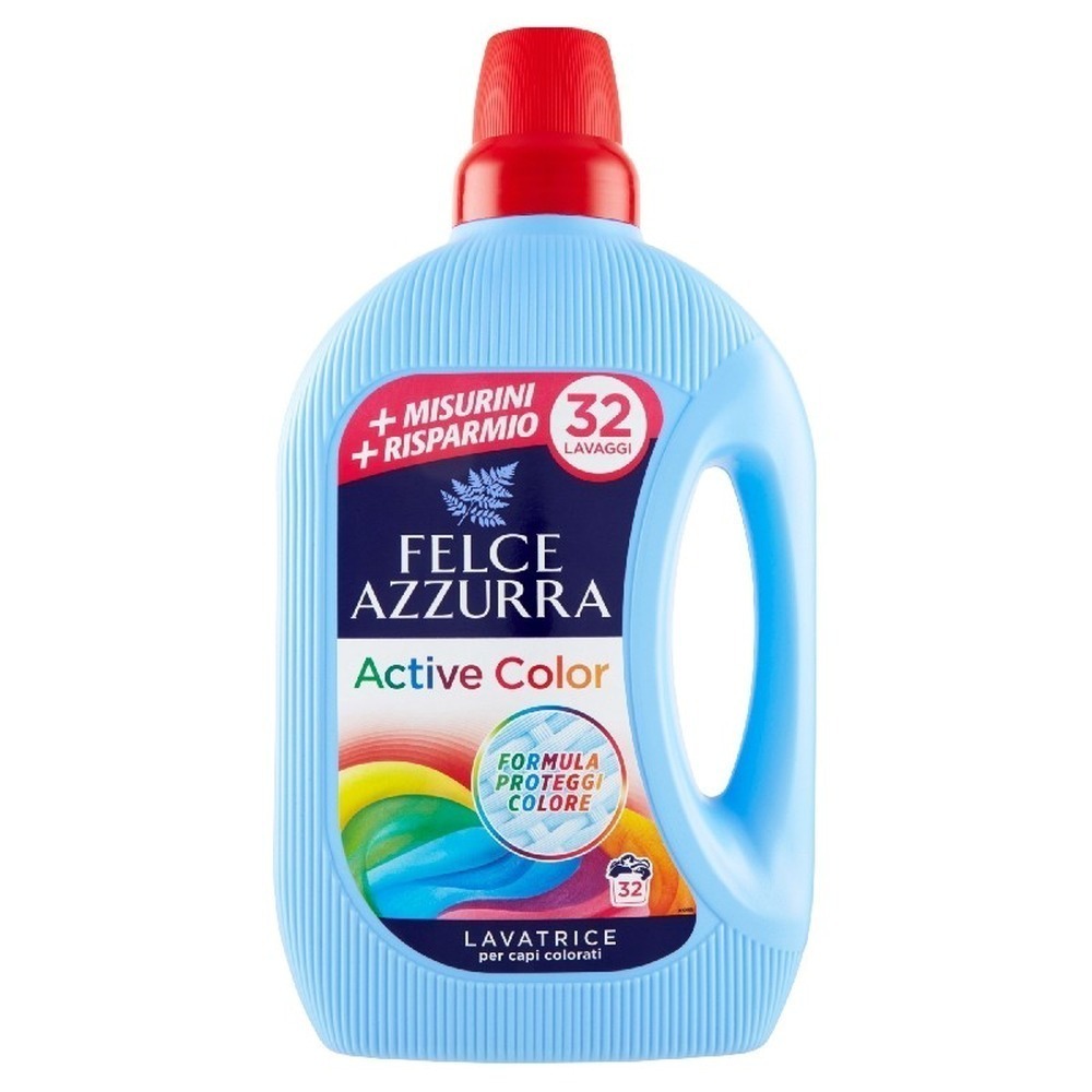 Waschmittel Active Colour 32 Waschgänge | 1,595L Felce Azzurra 