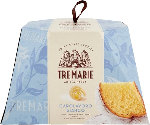 [TRE-PANETTONE-CAPOLAVORO-750G-1ER] Capolavoro Bianco | 750 g | Tre Marie
