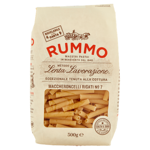 Maccheronchelli Rigate N.7 | 500g | Rummo