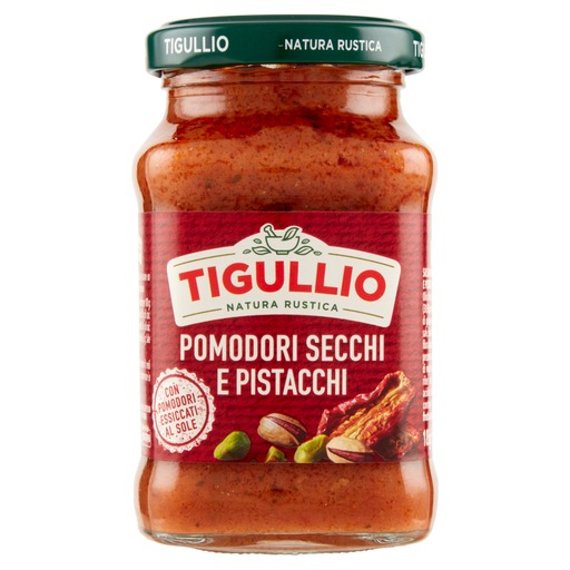 Pesto Getrocknete Tomate und Pistazie | 190g | Tigullio