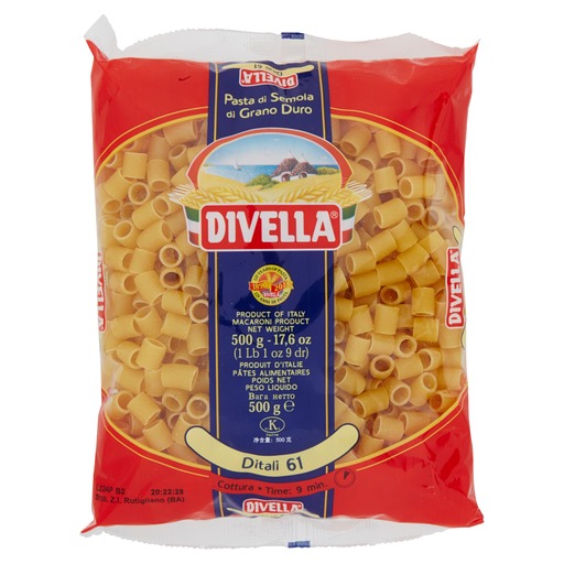 Ditali N.61 | 500g | Divella
