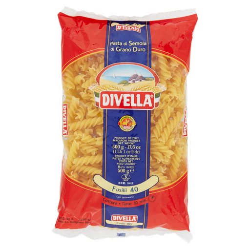 Fusilli N.40 | 500g | Divella