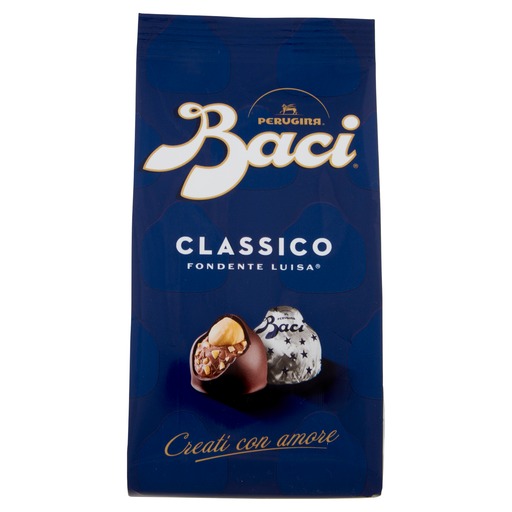 Pralinen mit dunkler Schokolade und Haselnussfüllung | 125g | Baci Perugina