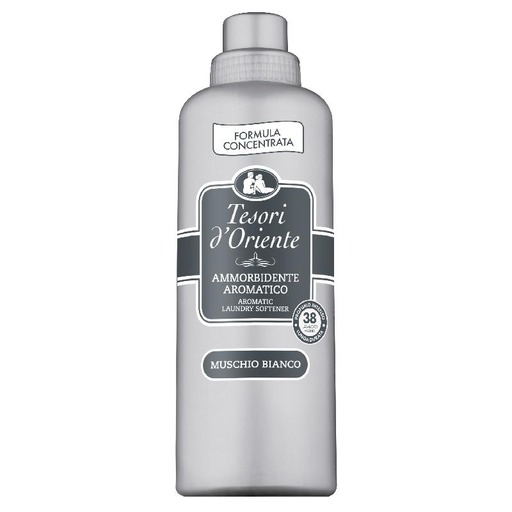 Weichspülerkonzentrat Muschio Bianco, Weißer Moschus 38 Wäschen | 760ml | Tesori d'Oriente