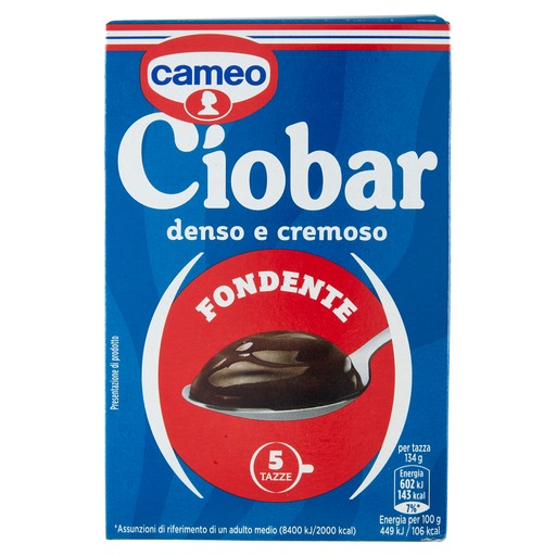 Ciobar Trinkschokolade Fondente | 5 Tassen | Cameo