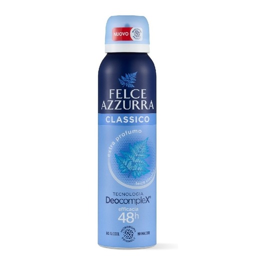 [75-S2WK-U6YO] Deodorant Classico 48H | 150ml | Felce Azzurra