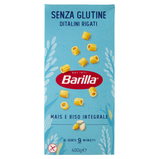 Glutenfreie Pasta Ditalini Rigate | 400g | Barilla
