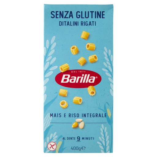 Glutenfreie Pasta Ditalini Rigate | 400g | Barilla