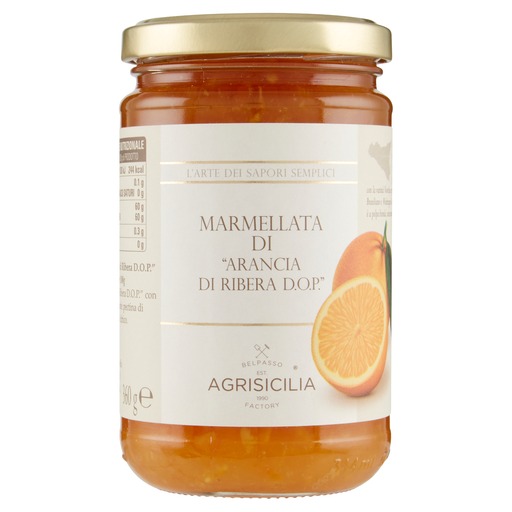 Orangen Marmelade "Arancia Di Ribera D.O.P." | 360g | Agrisicilia