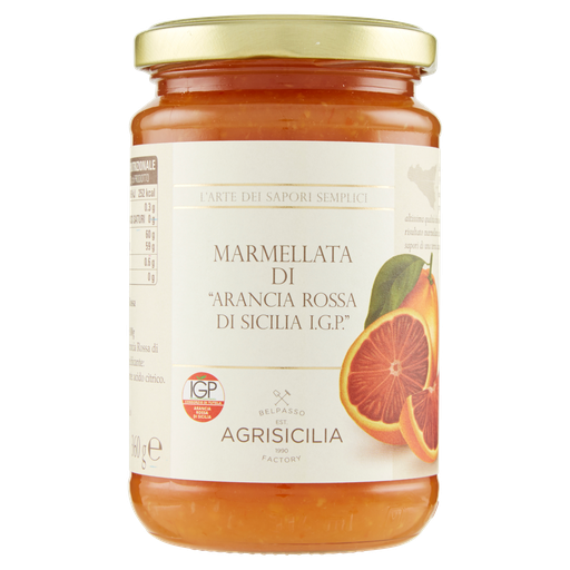Marmelade "Arancia Rossa Di Sicilia  I.G.P." | 360g | Agrisicilia