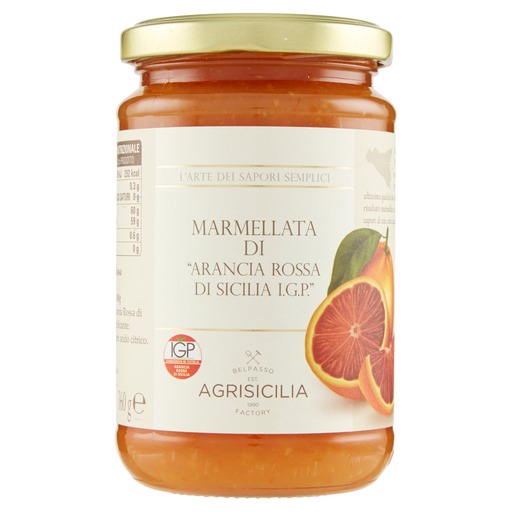 Marmelade "Arancia Rossa Di Sicilia  I.G.P." | 360g | Agrisicilia