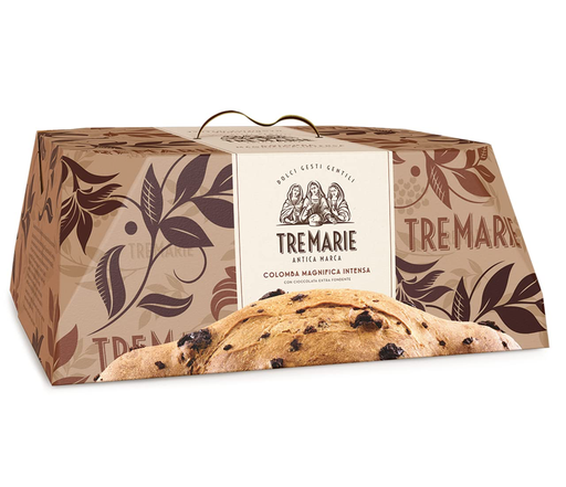[LE-U2L2-65IH] Colomba Magnifica mit dunkler Schokolade | 800g | Tre Marie