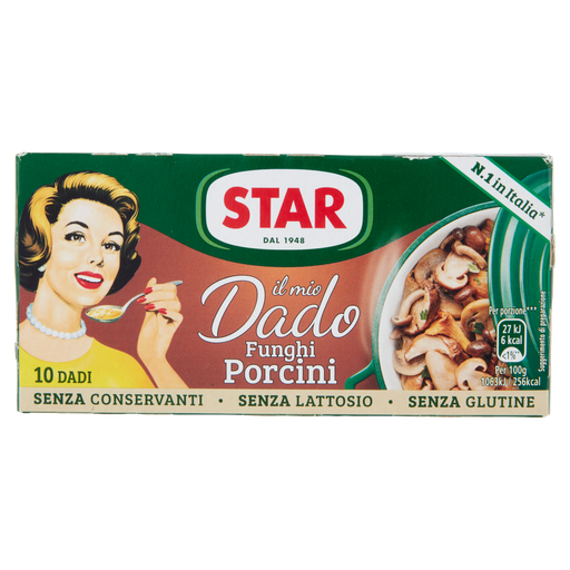Bouillonwürfel Dado Funghi Porcini Pilze | 100g | Star