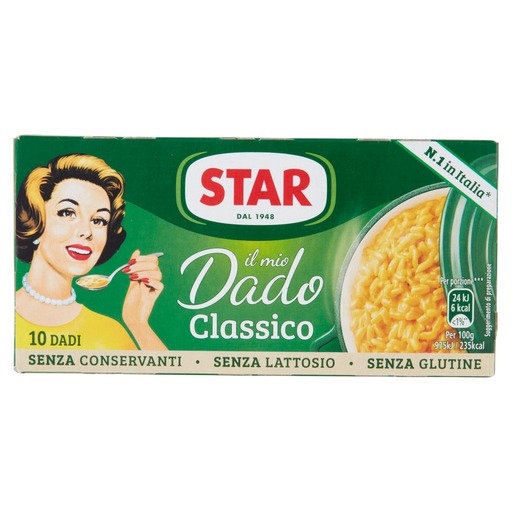 [8Y-50E3-1257] Bouillonwürfel Dado Classico | 100g | Star