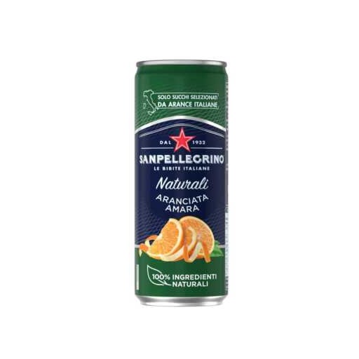 [CV-Q86Z-3LGR] Aranciata Amara | 0,33ml | San Pellegrino