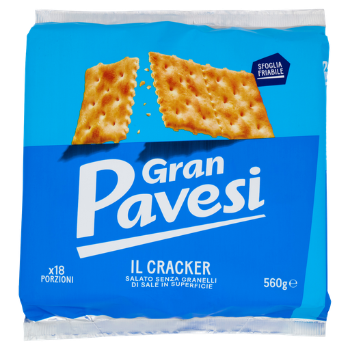 Kracker ohne Salz | 560g | Pavesi